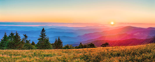 Sunrise on Round Bald II