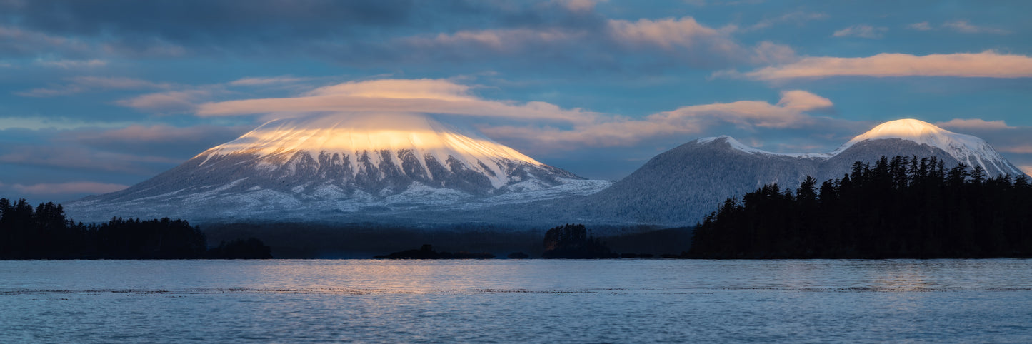 Sunrise on Mount Edgecumbe