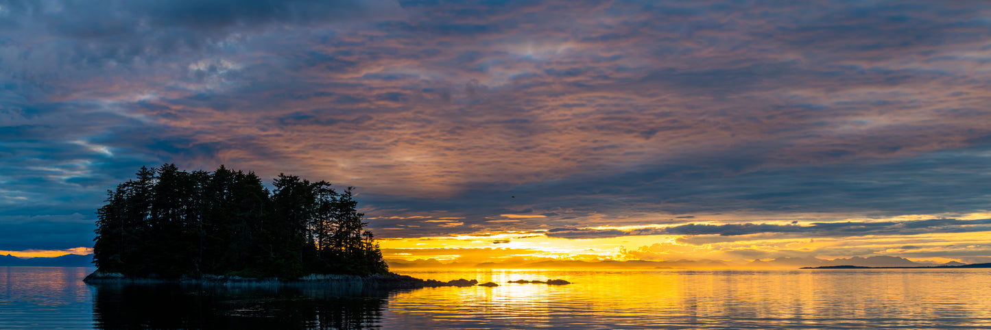 Sunset on Fredrick Sound