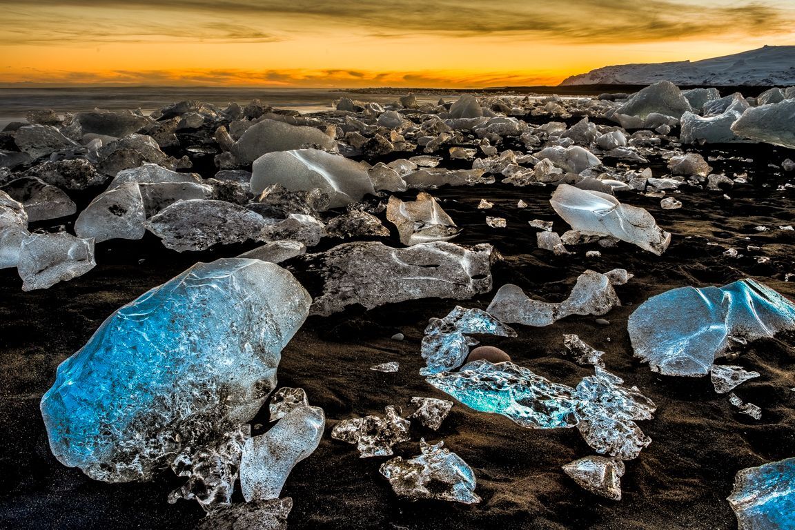 Glacier Beach Glass